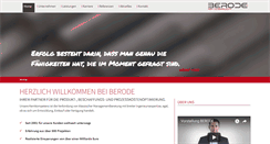 Desktop Screenshot of berode.com